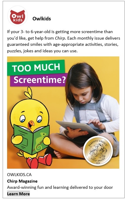 Chirp Screentime