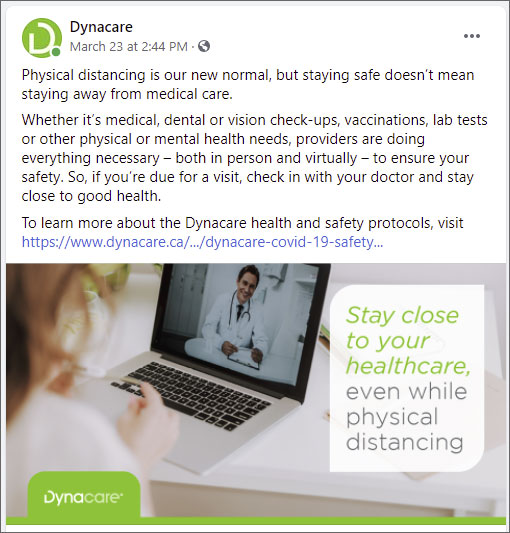 Dynacare Stay Close